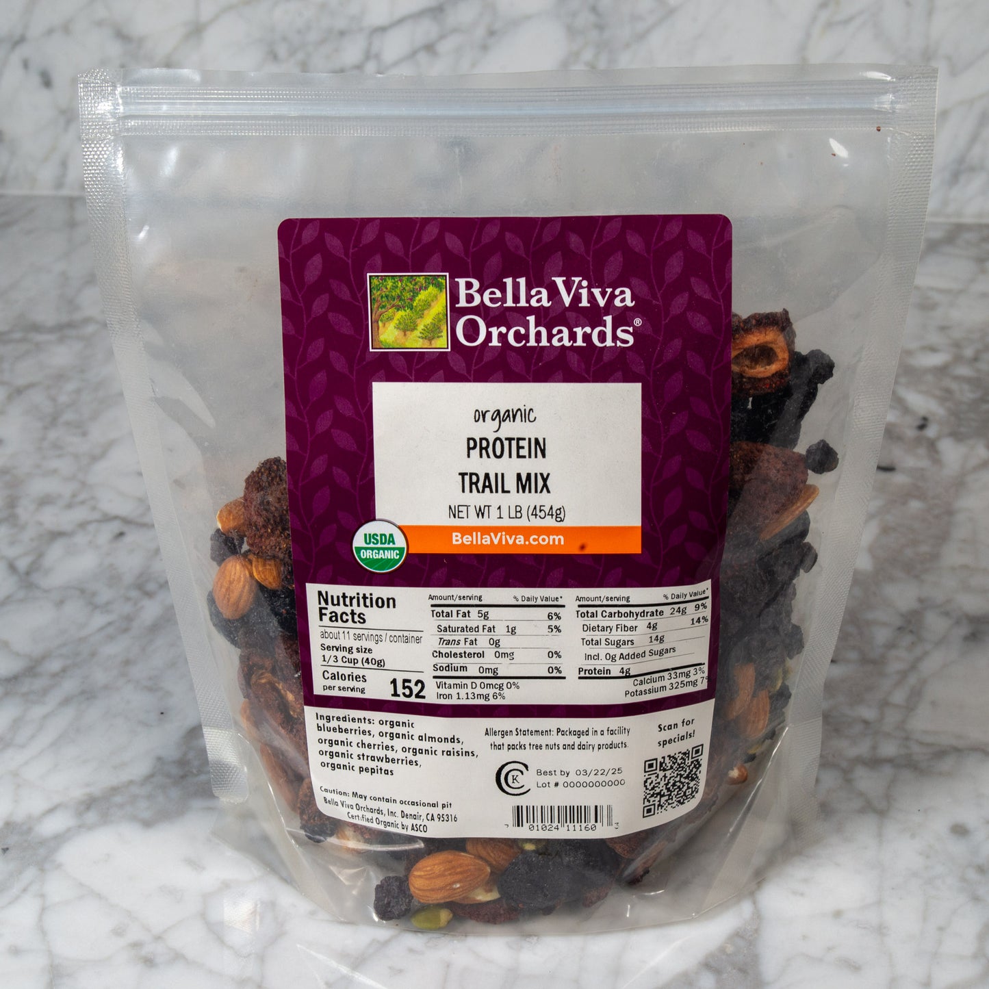 Organic Protein Trail Mix