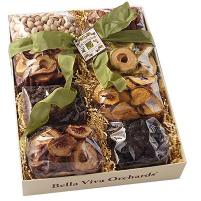 Snacker's Delight Dried Fruit & Nut Gift Crate - AC2024 | A Gift Inside